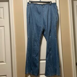 Midrise Size 18W Jeans‎ Flared